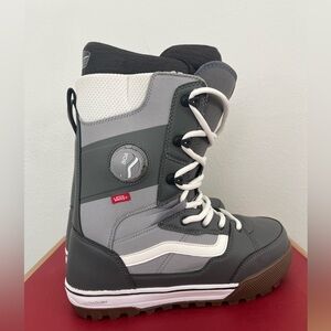 Vans grey/white Invado prob snowboarding boots Men’s Sz 11.5